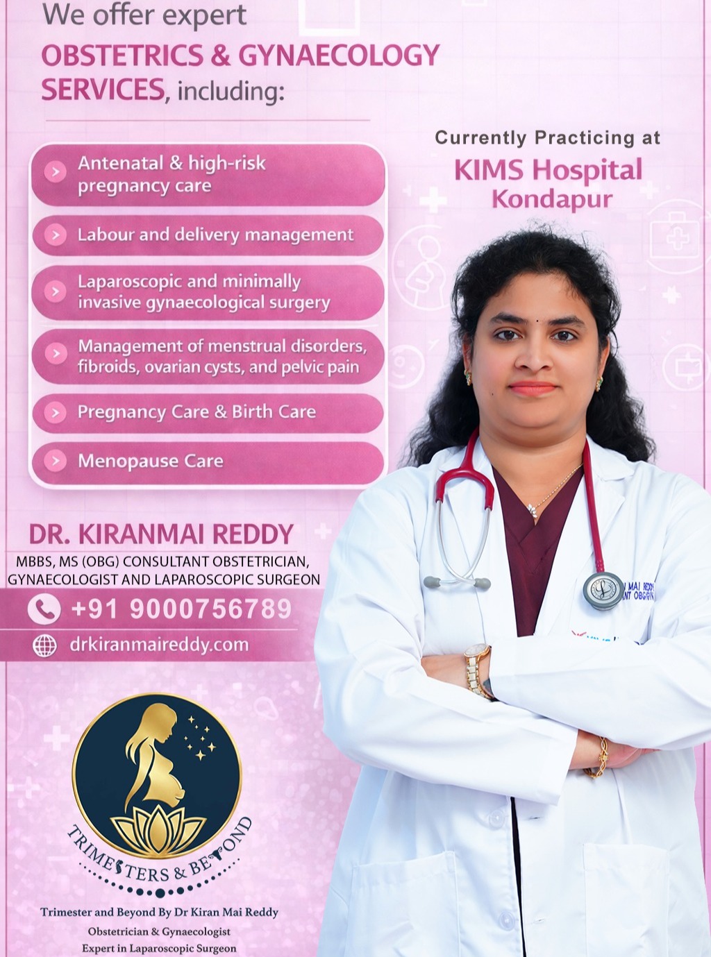 Preventive women’s healthcare with Dr. Kiranmai Reddy, Patancheru — Instagram post