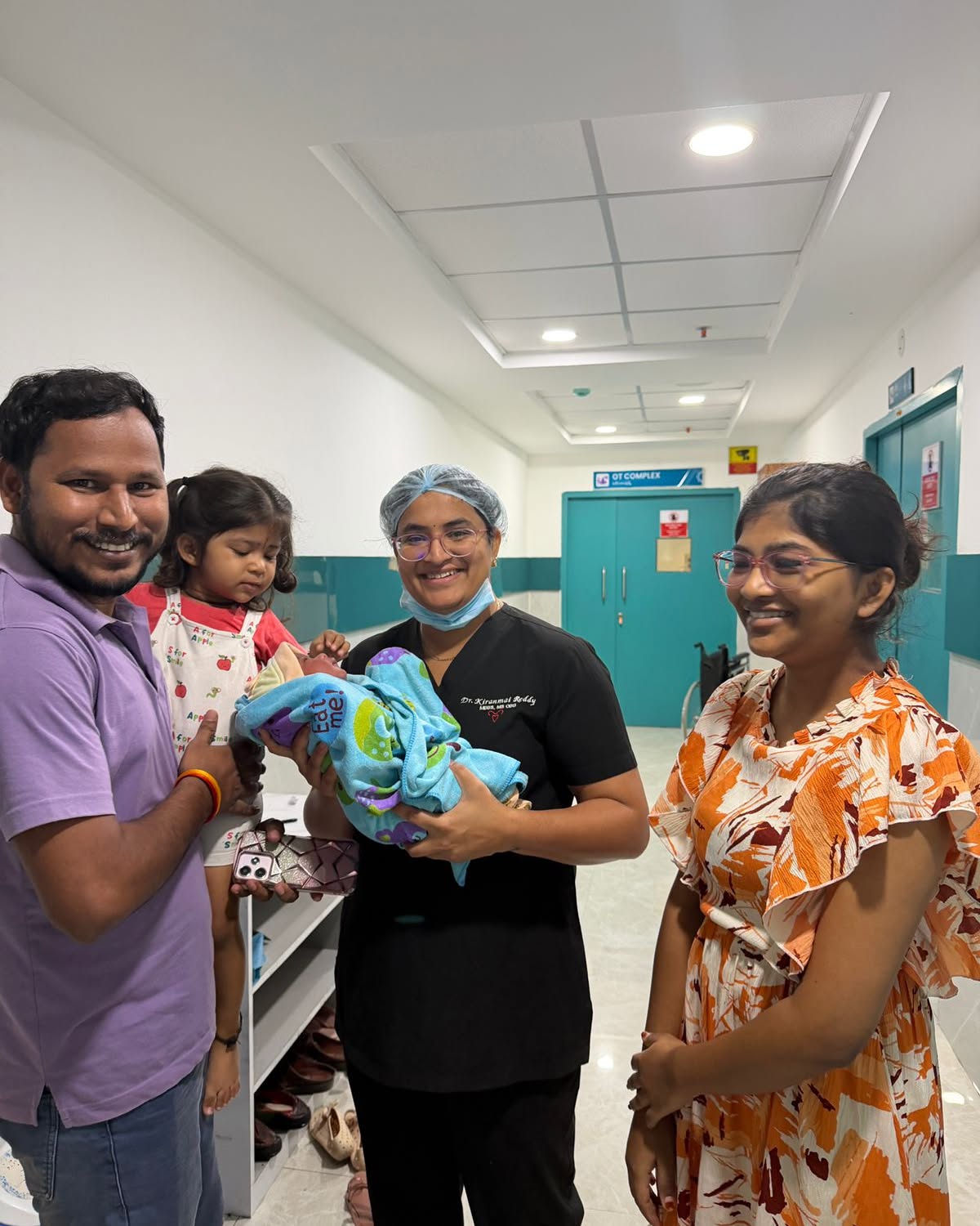 Postnatal and newborn care guidance from Dr. Kiranmai Reddy — Instagram post