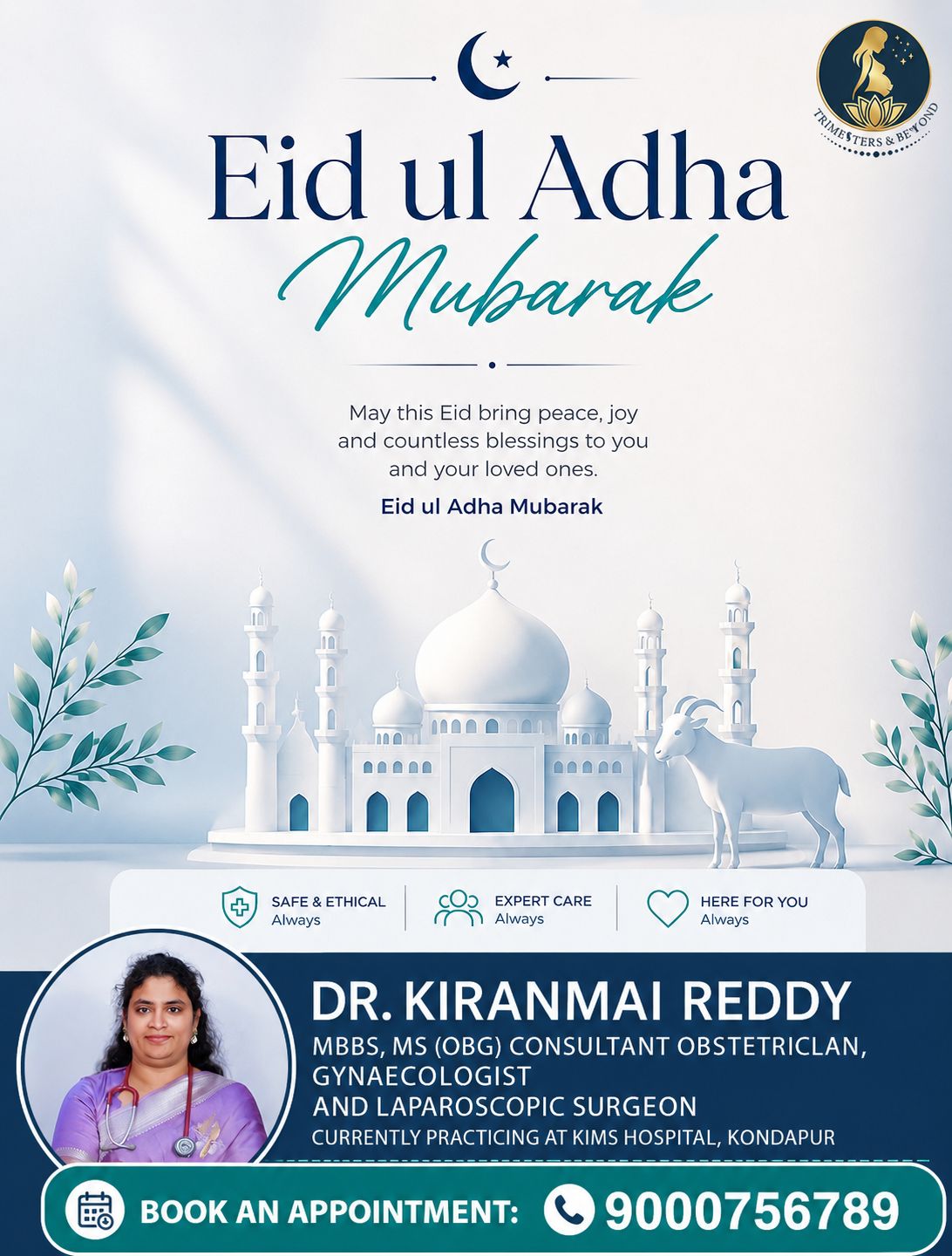 Pregnancy care guidance from Dr. Kiranmai Reddy, Gynaecologist & Obstetrician in Patancheru, Hyderabad — Instagram post