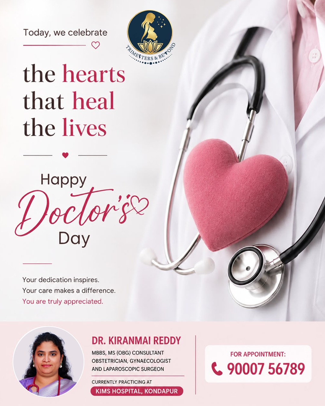 Antenatal and maternity care advice from Dr. Kiranmai Reddy — Instagram post
